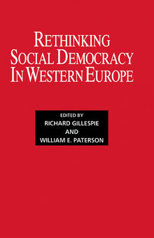 Rethinking Social Democracy in Western Europe