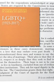 Defining Documents in American History: LGBTQ+