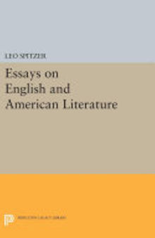 Essays on English and American Literature