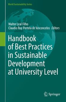 Handbook of Best Practices in Sustainable Development at University Level