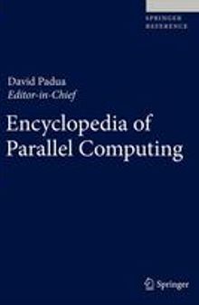 Encyclopedia of Parallel Computing