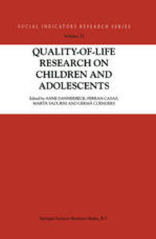 Quality-of-Life Research on Children and Adolescents