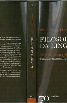 Filosofia da Linguagem: Uma Introdução Contemporânea