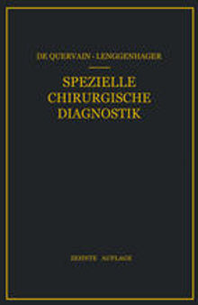 Spezielle Chirurgische Diagnostik: Für Studierende und Ärzte