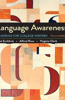 Language Awareness: Readings for College Writers