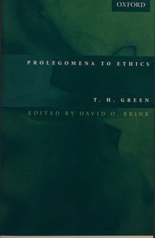 Prolegomena to Ethics