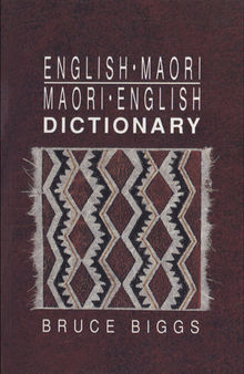 English-Maori, Maori-English Dictionary