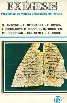 Exégesis. Problemas de método y ejercicios de lectura (Génesis 22 y Lucas 15)