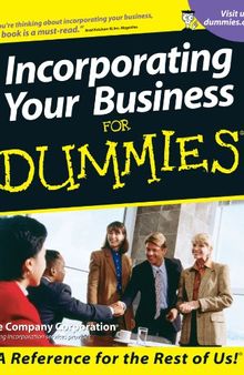 Incorporating Your Business For Dummies