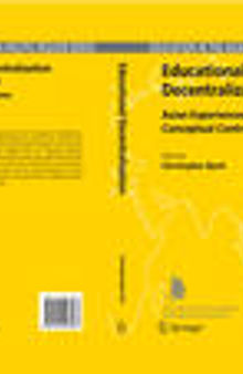 Educational Decentralization: Asian Experiences and Conceptual Contributions