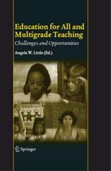 EDUCATION FOR ALL AND MULTIGRADE TEACHING