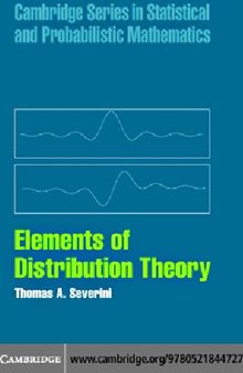 Elements of Distribution Theory