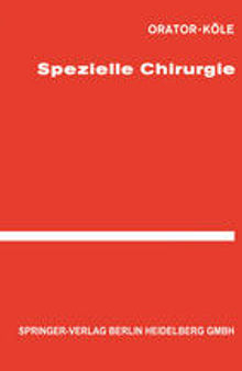 Spezielle Chirurgie