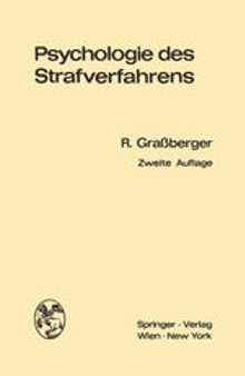 Psychologie des Strafverfahrens