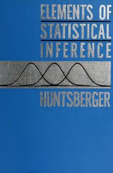 Elements of Statistical Inference