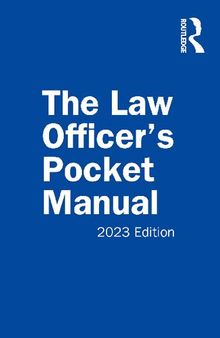 The Law Officer’s Pocket Manual, 2023 Edition