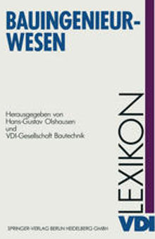 VDI-Lexikon Bauingenieurwesen