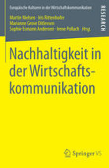 Nachhaltigkeit in der Wirtschaftskommunikation