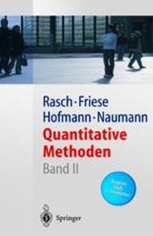 Quantitative Methoden Band 2