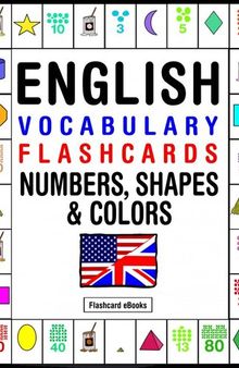 English Vocabulary Flashcards: Numbers, Shapes & Colors