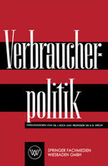 Verbraucherpolitik