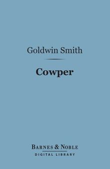 Cowper: English Men of Letters Series