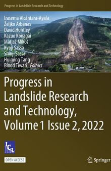 Progress in Landslide Research and Technology, Volume 1 Issue 2, 2022