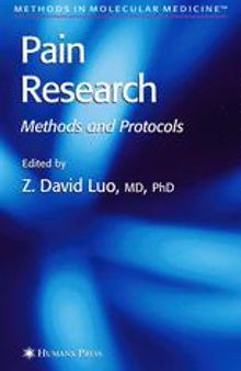 Pain Research: Methods and Protocols