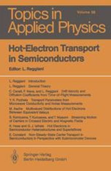 Hot-Electron Transport in Semiconductors