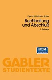 Buchhaltung und Abschluß