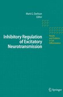 Inhibitory Regulation of Excitatory Neurotransmission