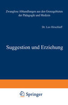 Suggestion und Erziehung