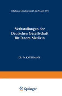 Sechzigster Kongress: Gehalten zu München vom 25.–29. April 1954