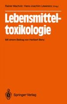 Lebensmitteltoxikologie