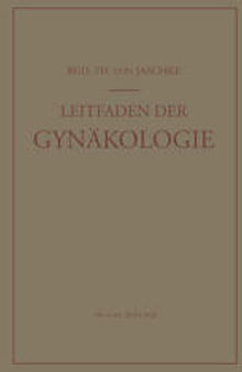 Leitfaden der Gynäkologie