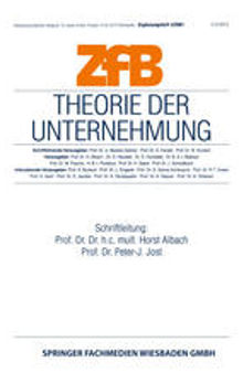 Theorie der Unternehmung