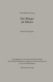 Der Bürger als Mäzen