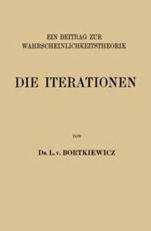 Die Iterationen: Ein Beitrag zur Wahrscheinlichkeitstheorie