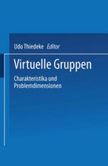 Virtuelle Gruppen: Charakteristika und Problemdimensionen