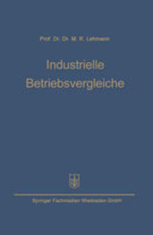 Industrielle Betriebsvergleiche