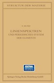 Linienspektren: Und Periodisches System der Elemente