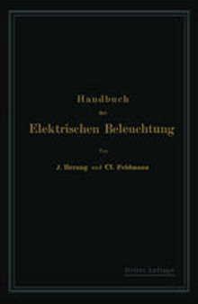 Handbuch der Elektrischen Beleuchtung