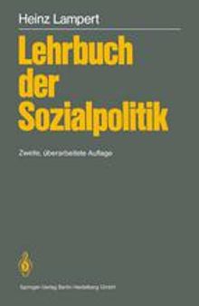 Lehrbuch der Sozialpolitik