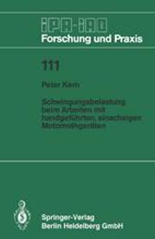 Schwingungsbelastung beim Arbeiten mit handgeführten, einachsigen Motormähgeräten