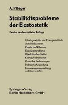 Stabilitätsprobleme der Elastostatik