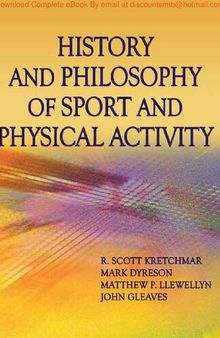 History and Philosophy of Sport and Physical Activity