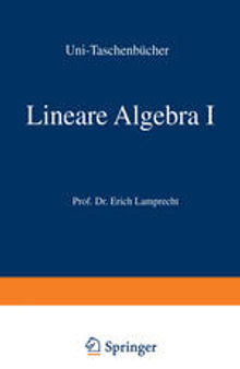 Lineare Algebra I