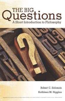 The Big Questions: A Short Introduction to Philosophy