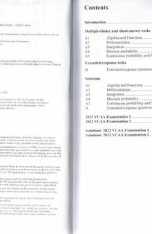 Cambridge Checkpoints VCE Mathematical Methods Units 3 & 4