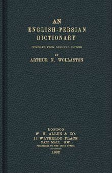 An English-Persian Dictionary